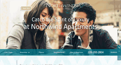 Desktop Screenshot of northwind-apartments.com